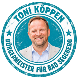 Toni Köppen - Segebergs neuer Bürgermeister